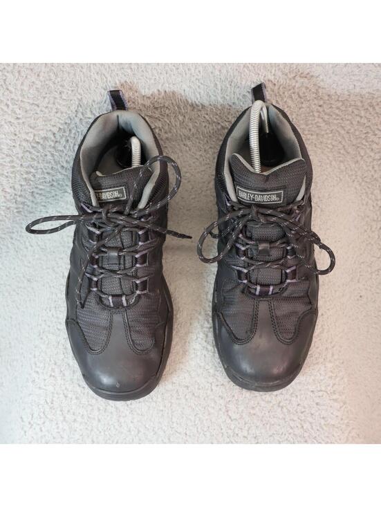HARLEY DAVIDSON Jett Motorcycle Ankle Boot Men Size 9.5 Black Moto Après D94350 main image 11